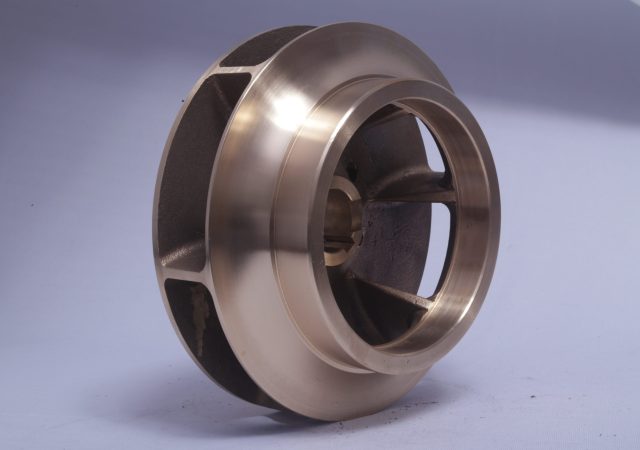 BRONZE IMPLLER-3 BRONZE NON FERROUS CENTRIFUGAL CASTING & CONTINIOUS CASTING Phosphor bronze ALUMINIUM BRONZE CNC TURNING PARTS BRONZE IMPLLER BRONZE BIG PRODUCT (3)